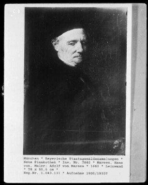 Adolf von Marées, der Vater des Künstlers