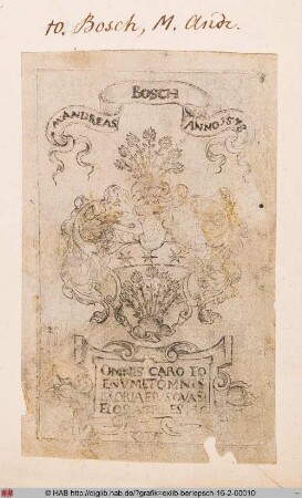 Wappen des Andreas Bosch