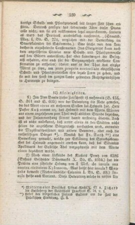 12) Kleinigkeiten.