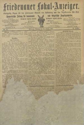 Nr. 11, 13.01.1907