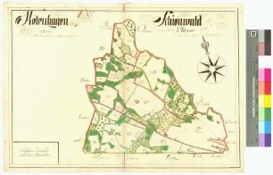 [Koitenhagen, Schönwalde Amt/Distrikt Eldena] Kötenhagen och Schiönwald Ampt Eldenow