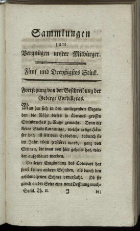 Fünf und Dreyßigstes Stück.