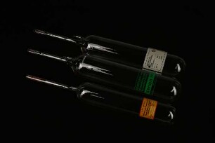Glasbehälter mit Neon-Helium-Gemisch