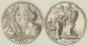 Bildnis von Karl von Hessen Kassel und Marie Amelia von Hessen-Kassel