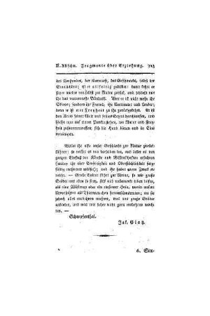 Sittliche Erziehung ist Thorheit
