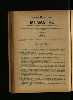 Mi sastre