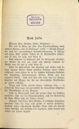 Nach Jerusalem und Zurück