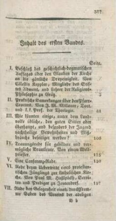 377-379 Inhaltsverzeichnis