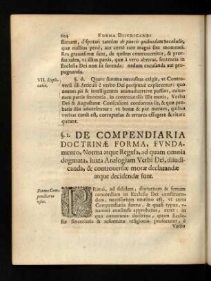 604-609, Forma Diivdicandi Controversias