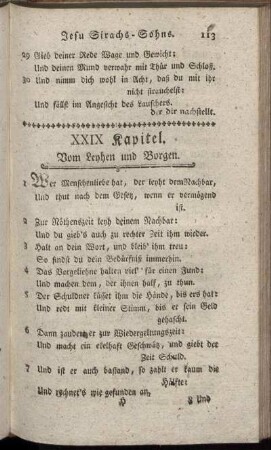 XXIX Kapitel. - XXXIX Kapitel.