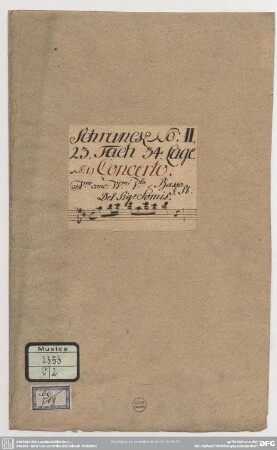 Concertos - Mus.2353-O-2 : vl, strings, bc - D; VeiI Som2