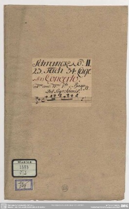 Concertos - Mus.2353-O-2 : vl, strings, bc - D; VeiI Som2