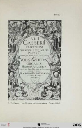 Tafel I-VIII