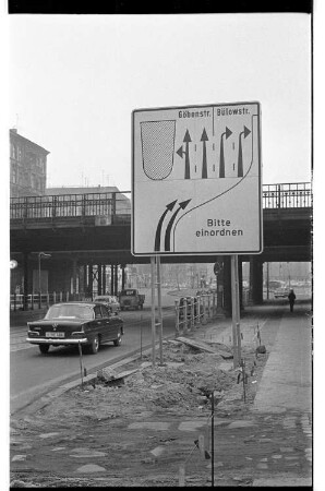 Kleinbildnegativ: Yorckstraße, 1968