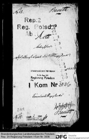Dienstlokal des Magistrats in Baruth
