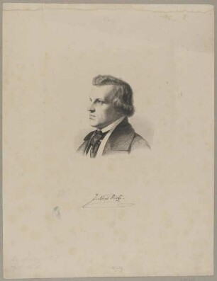 Bildnis des Julius Rietz