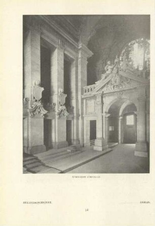 Reichstagsgebäude. Nördliche Vorhalle. Berlin