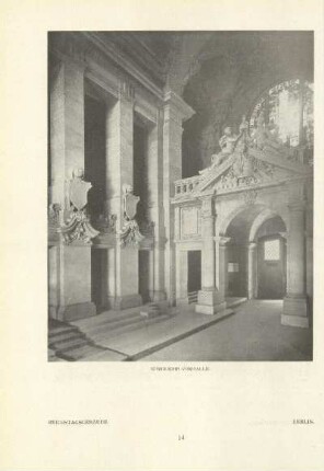 Reichstagsgebäude. Nördliche Vorhalle. Berlin