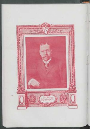 [Retrato de] His Majesty King George V.