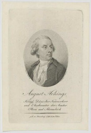 Bildnis des August Henings