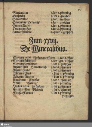 Zum xxvii. De Mineralibus