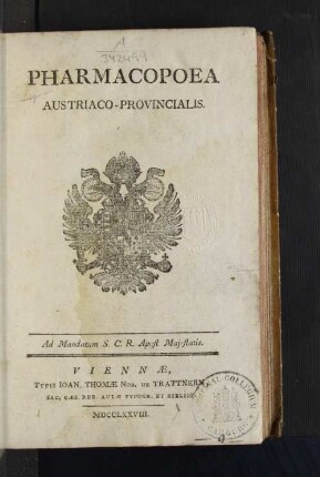 Pharmacopoea Austriaco-Provincialis