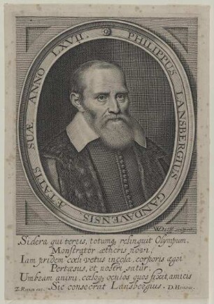 Bildnis des Philippus von Lansbergius