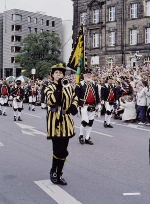Abteilung Historie: 1719 - 1. Große Bergparade. Berg- und Hüttenknappschaft Seiffen