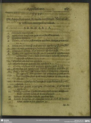 XXXV. De Appellatione, & num ea coram Notario & testibus interposita valeat