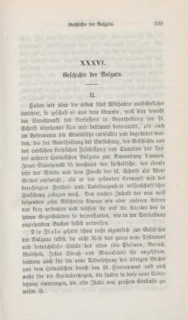 539-557 Geschichte der Vulgata : II.