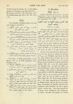 3. Elmehdī (No. 2721-2733)