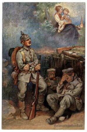 Neujahrs-Karten: o.Nr.: Heimatsgedanken
