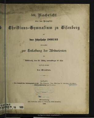 Der französische Anfangsunterricht : eine Lehrprobe