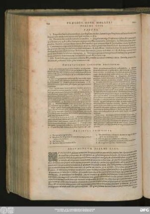 Argumentum Psalmi CIIII.