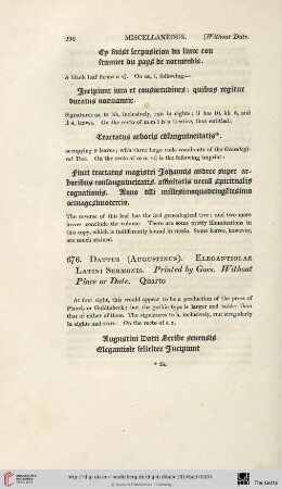 [676. Dattus (Augustinus) - 682. Durandus]