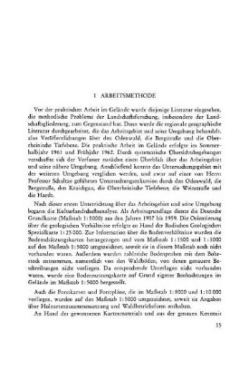 1 Arbeitsmethode