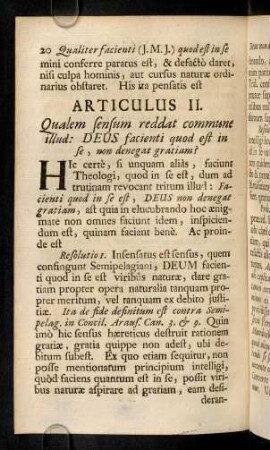 20-44, Articulus II
