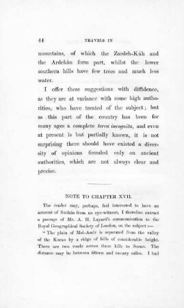 Notes to Chapter XVII