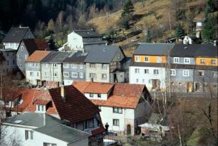 Blick über einen Teil des Ortes