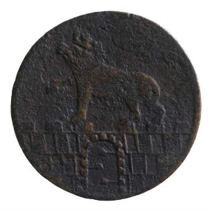 Münze, Pfennig, 1753