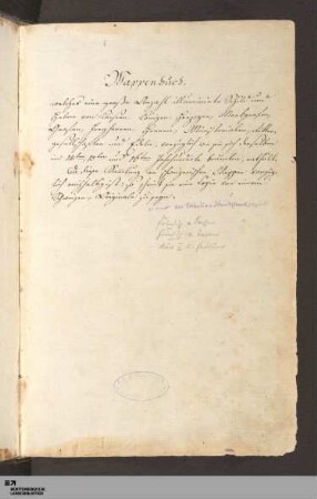 Wappenbuch - Cod.Don.499