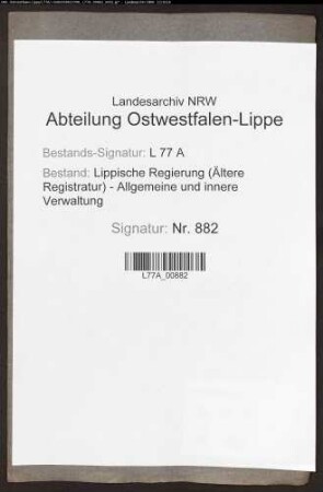 Das Einliegergeld im Flecken Alverdissen