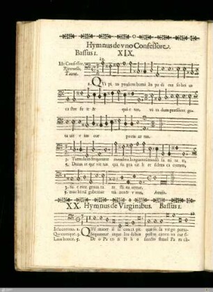 Hymnus de vno Confessore.