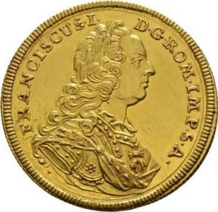 Münze, 4 Dukaten, 1745