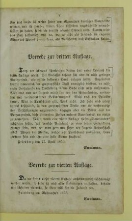 Vorrede zur dritten Auflage