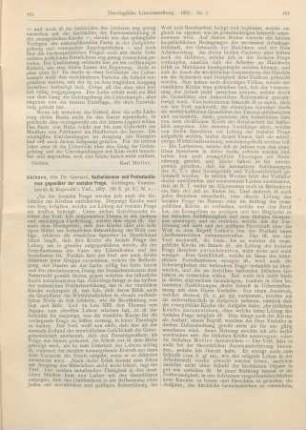 161-163 [Rezension] Uhlhorn, Gerhard, Katholicismus und Protestantismus gegenüber der socialen Frage