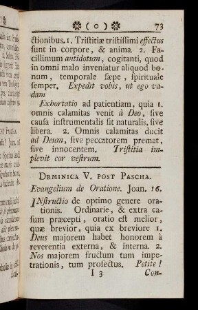 73-86, Dominica V. Post Pascha...