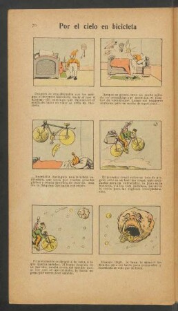 Por el cielo en bicileta - [Cómic]