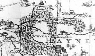 Schönfeld. Seutter, Kirchenkreis Dresden, Mitte 18. Jh. (Sign.: VII 43)