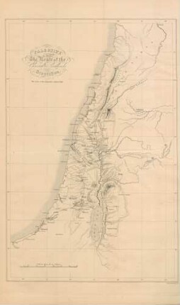Palestine to Illustrate The Route of the Church of Scotlands Deputation